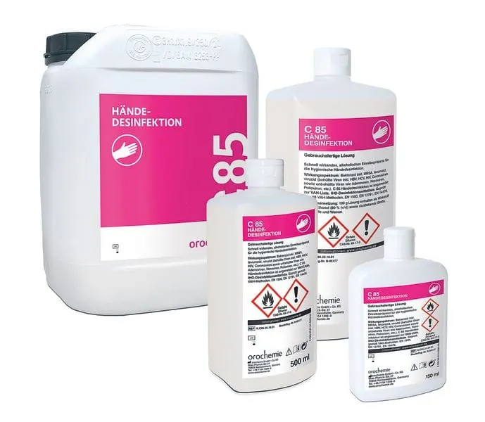 Rückfettende ­ Händedesinfektion