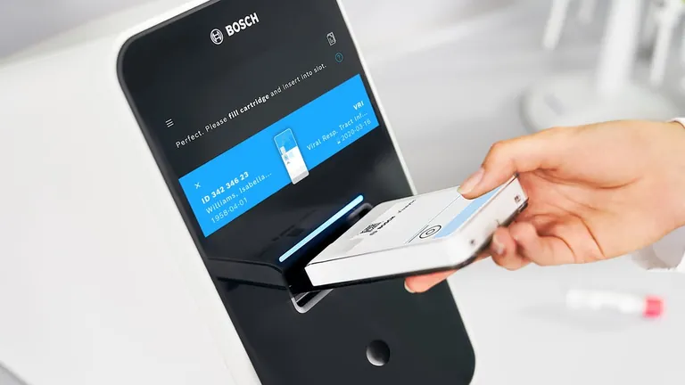 Corona-Schnelltest von Bosch