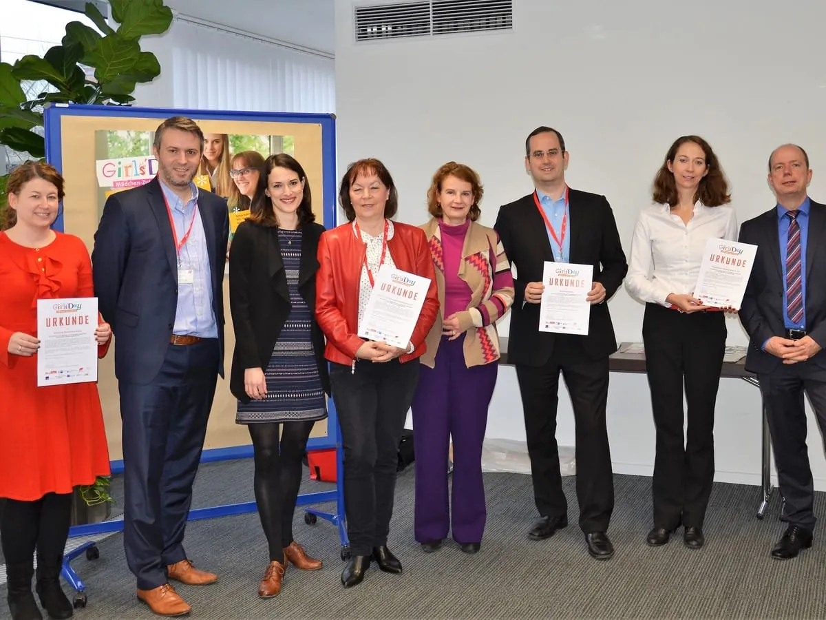 Gegenbauer erhält den Girls’Day Preis 2018