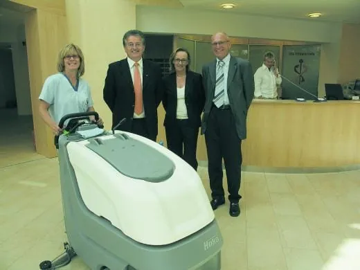 Weißkittel auf leisen Bürsten