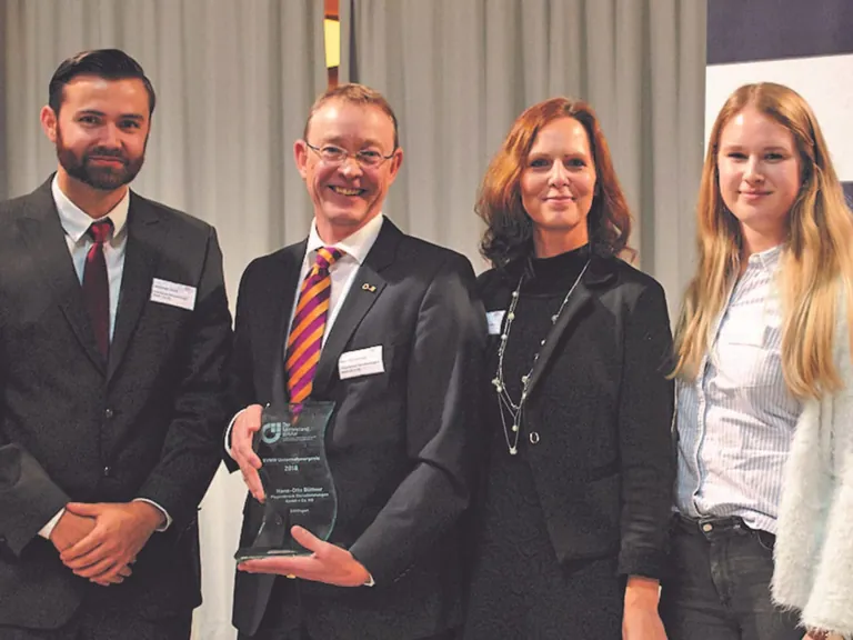 Preisverleihung beim 26. BVMW Business-Meeting.