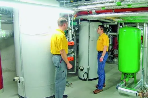 Ölwechsel für die ganz Großen