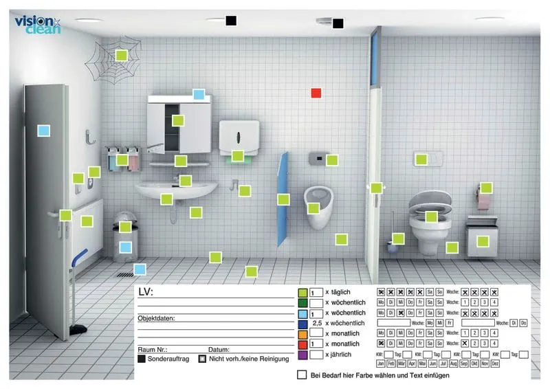 Reinigungsprozesse visuell und nachhaltig steuern