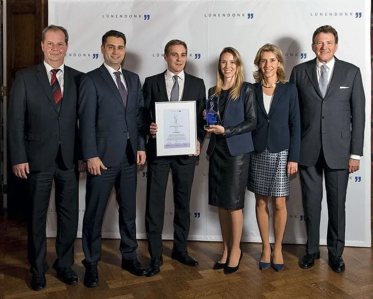 Mit B2B-Service-Award ausgezeichnet