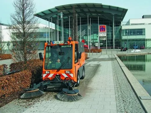 Vielseitiger Fuhrpark sorgt  für Effizienz