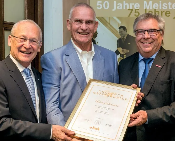 Heinz Lattemann  verabschiedet