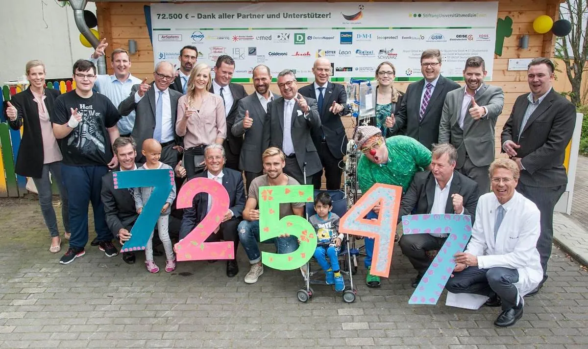 Kötter trägt zum Rekordergebnis einer Spendenaktion bei