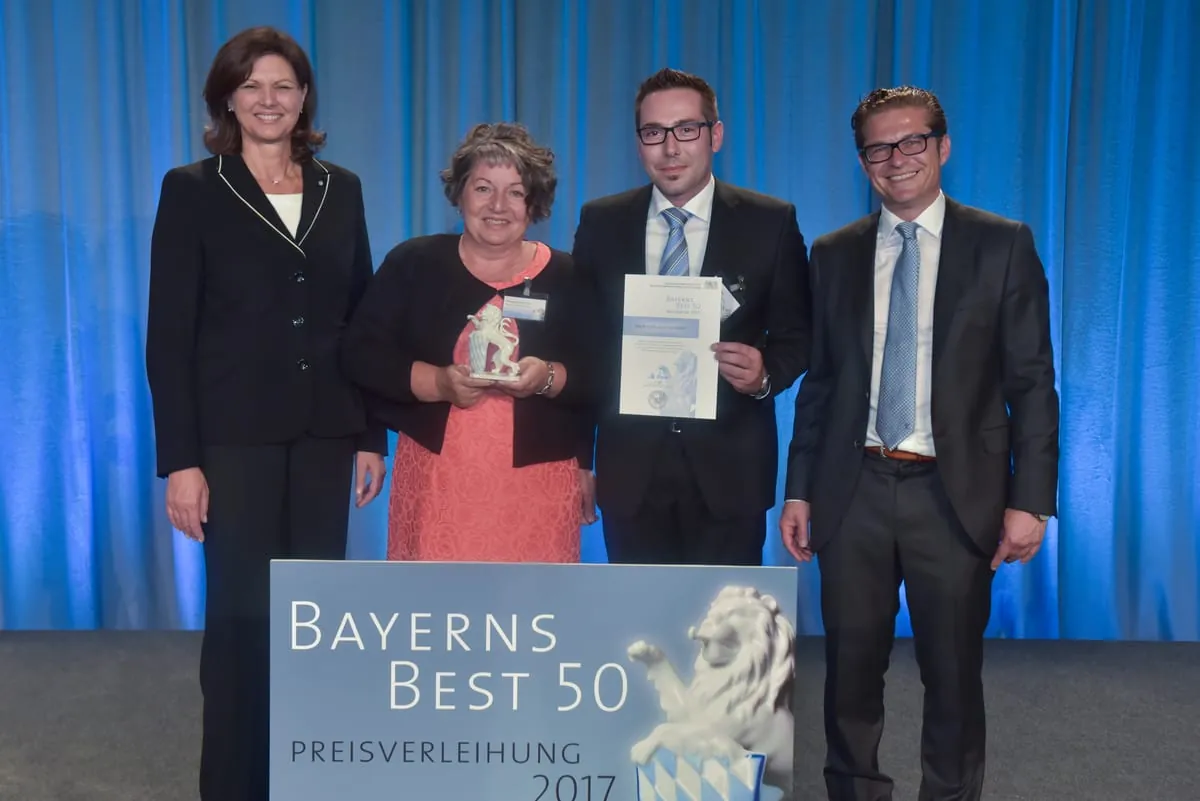 Vom Banker zum Gebäudereiniger und unter Bayerns Best 50
