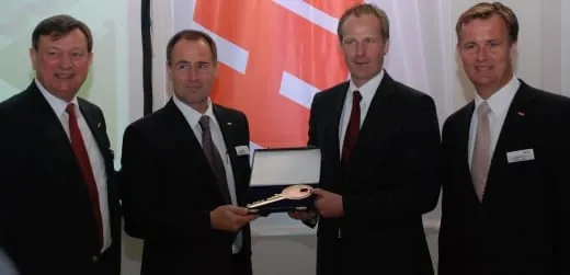 Neues Vertriebszentrum eingeweiht - Heilmann skizziert gesamtwirtschaftliche Lage