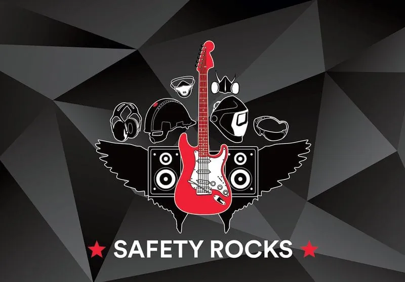 Arbeitsschutzkampagne „Safety rocks“