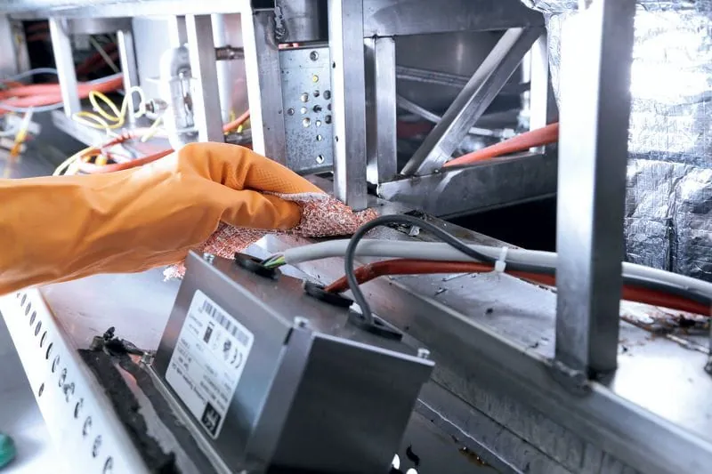 Sauber bis in die Tiefe