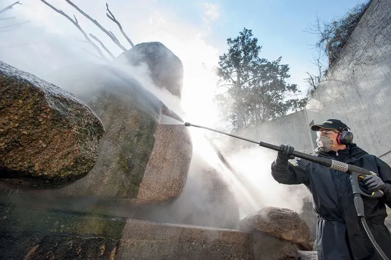 Reinigungsaktion ohne Affentheater