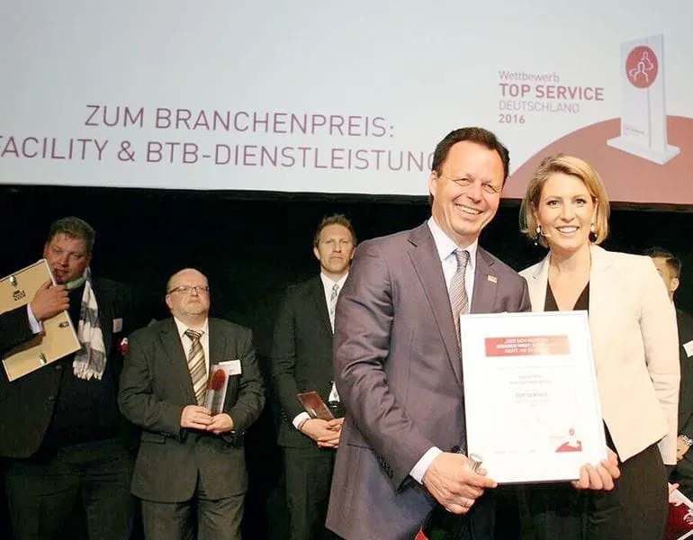 Für Kundenorientierung ausgezeichnet