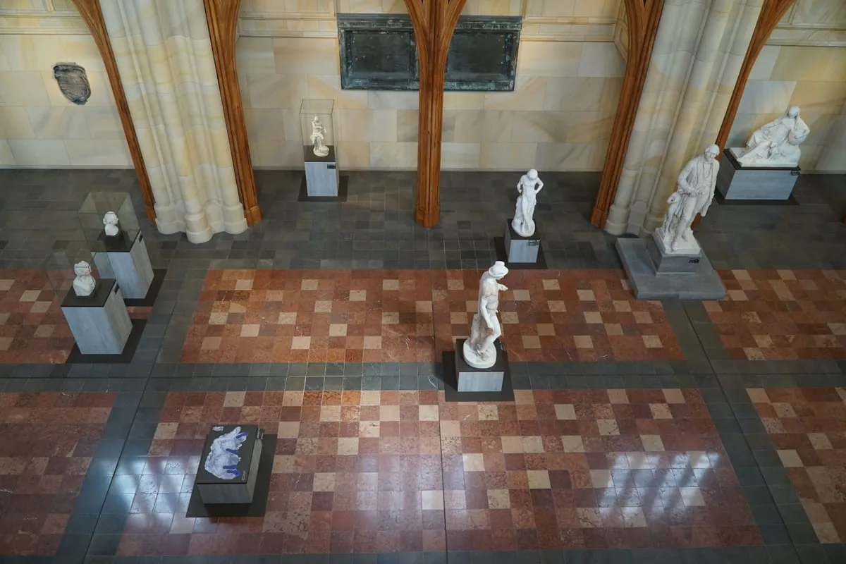 Im Baudenkmal: Möglichst vibrations- und staubarm arbeiten