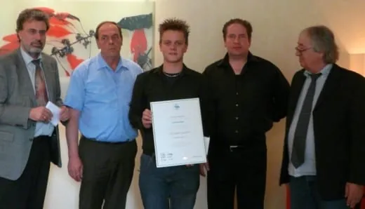 Christopher Langenbach ist bester Auszubildender NRWs