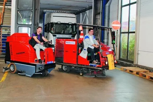 Heavy-Duty-Einsatz in einem  Automobilwerk