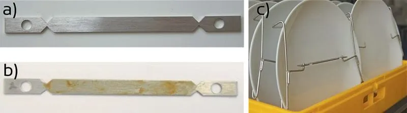 Farbige Testmethode für eine sichere Eigenkontrolle