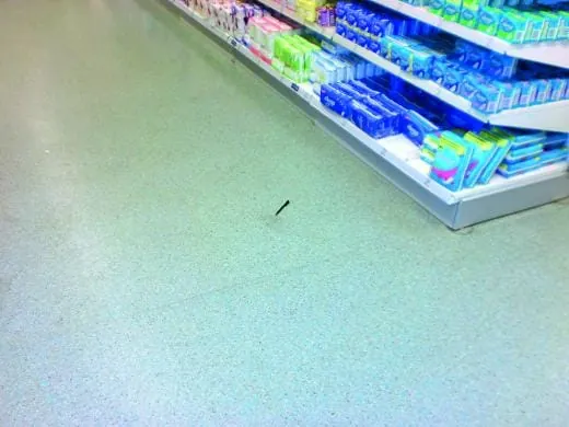 Falsches Mikrofaserpad