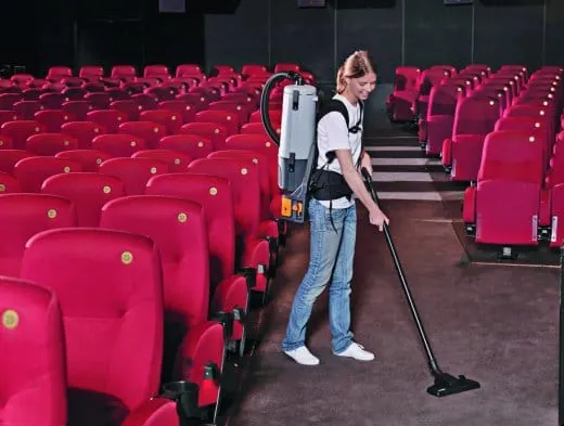 Schnurloser Rückensauger