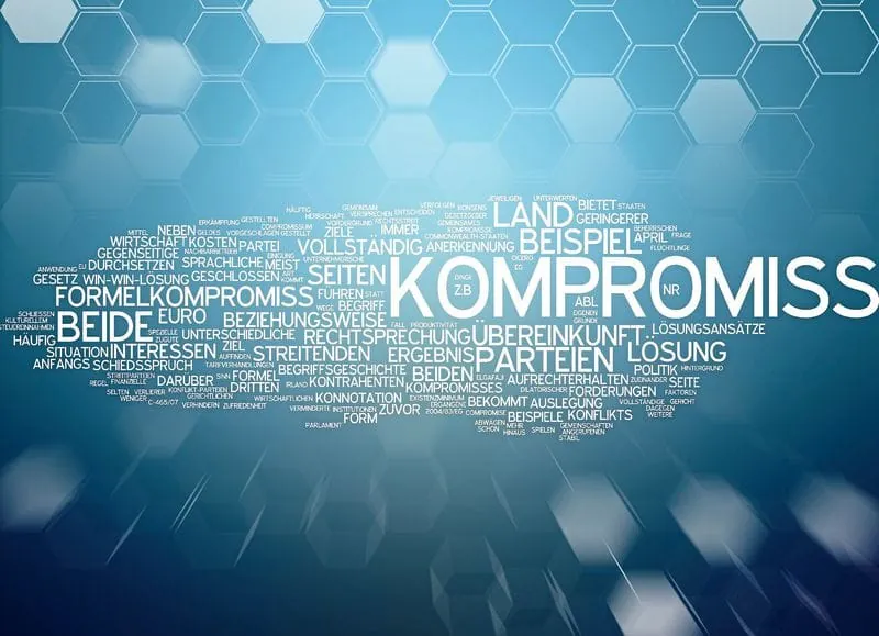 Fester Stand auf dem BATNA-Felsen