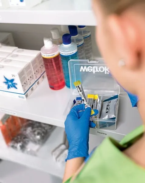 Leichter mit Granulat