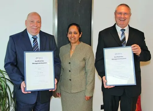 Integriertes Managementsystem  eingeführt