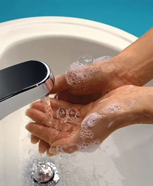 Händewaschen zum  Schutz vor Sepsis
