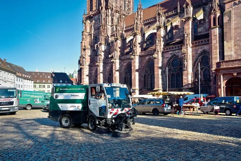 Leise und sauber  durch die morgendlichen Straßen