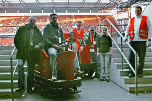 Sportliche Leistung in der  Multifunktionsarena