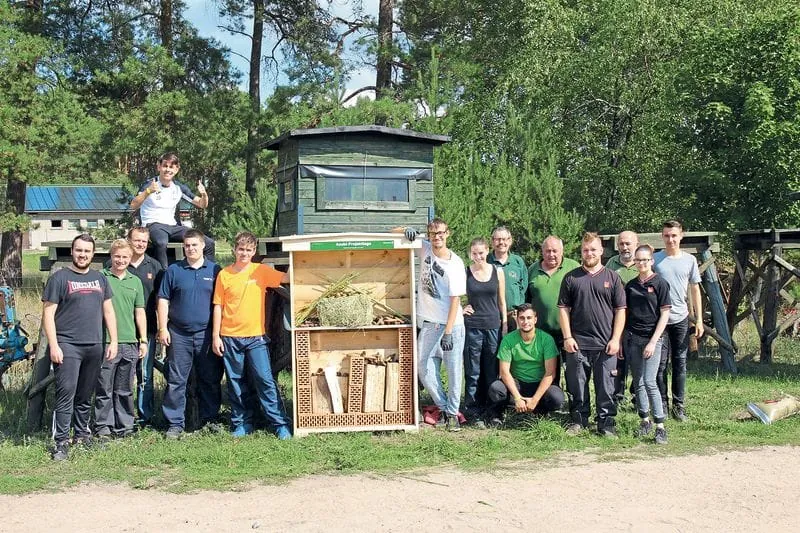 Azubi-Projekttage: Auch  die   Umwelt profitiert