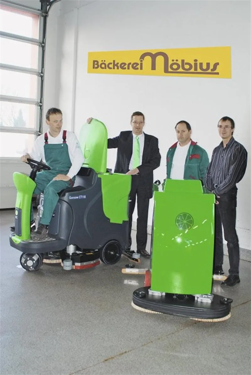 Moderne Reinigungstechnik gegen klebrige Teigreste