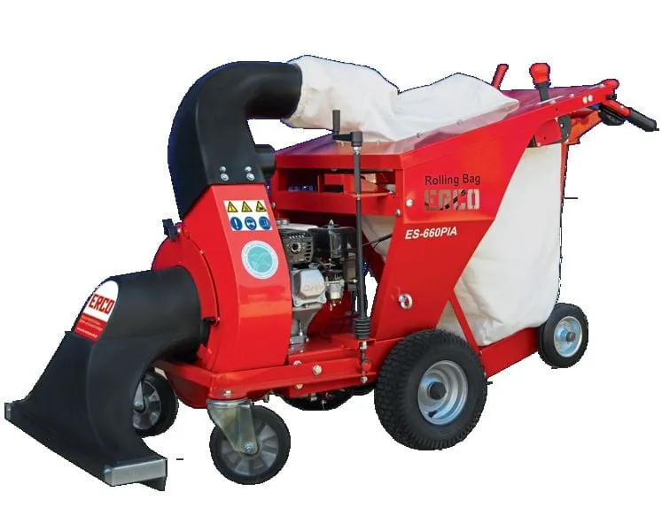 Laub- und Abfallsauger  mit Fahrbarem Fangsack