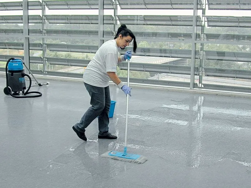 Effiziente Reinigung   durch digitale Prozesse