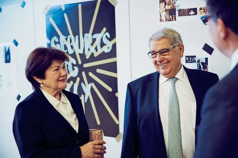 Firmengründer Wilhelm Blatz feiert  80. Geburtstag