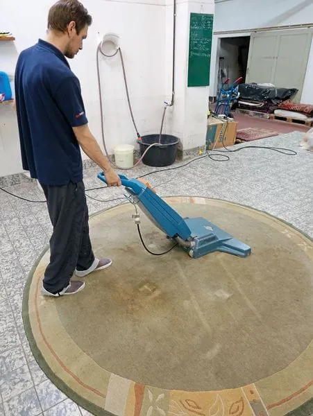 Spurenbeseitigung  – Die Rückkehr der TeppichSchönheit