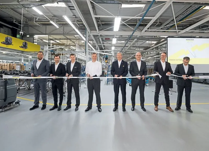 Modernisiertes Werk   in Betrieb genommen