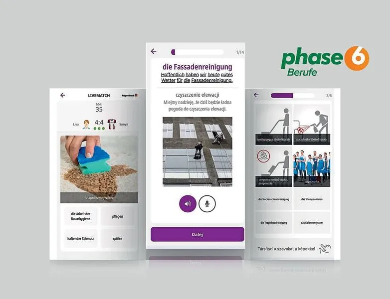 Deutsch lernen mit  Sprachlern-App
