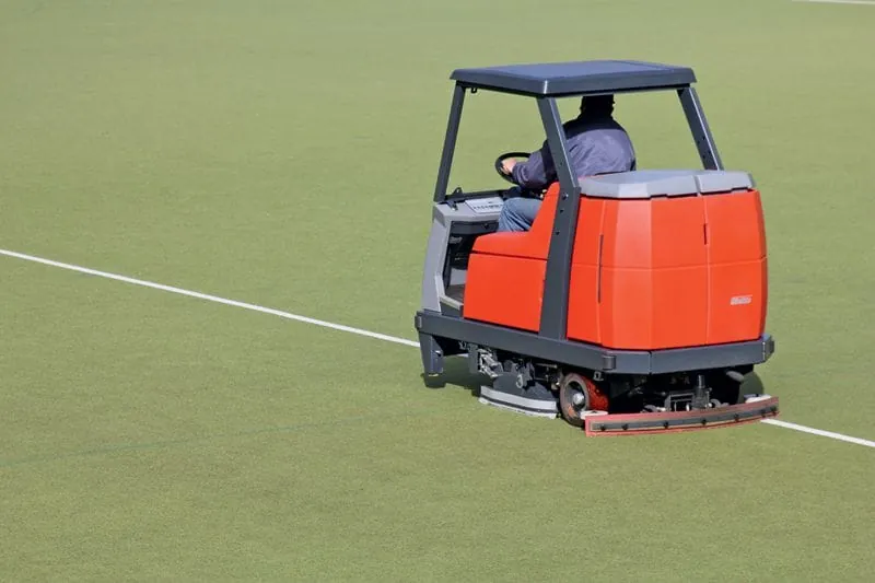 Damit der Ball sauber rollt