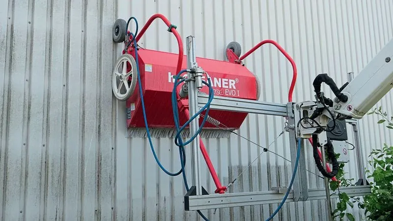 Reinigungssystem zur Fassadenreinigung