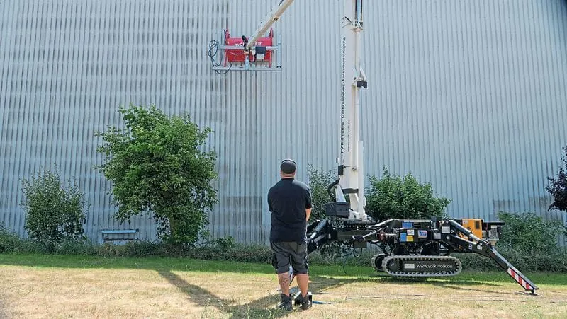 Fassadenreinigung mit HyCleaner