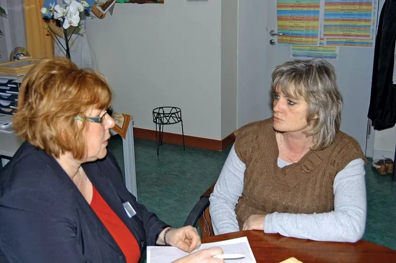 Gewohnheiten der Bewohner bestimmen den Arbeitsablauf