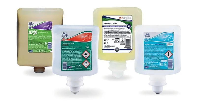 Schaumprodukte für   mehr Handhygiene