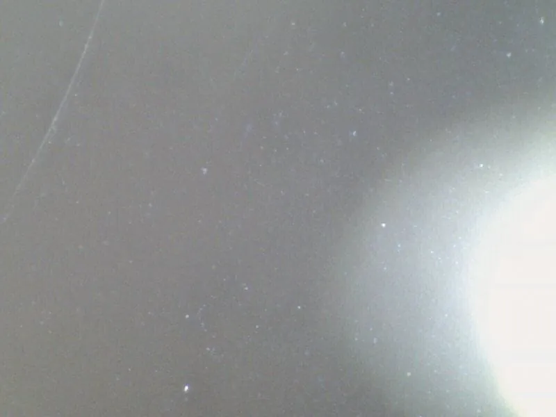 Reinigung mit ungeeigneten Utensilien