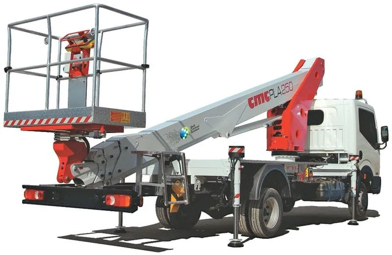 Neue LKW-Arbeitsbühne aus Italien