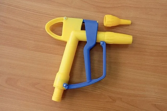 Zapfpistolen zum Feindosieren von Medien