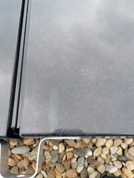 Verschmutzung durch Baustellenstaub