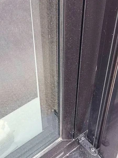 Verschmutzung durch Baustellenstaub