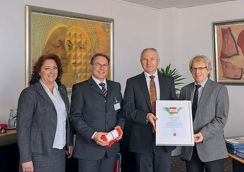 Nachhaltigkeitszertifikat für W&W