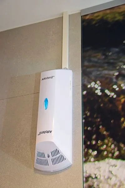 UV-C-Gerät am  Flughafen München