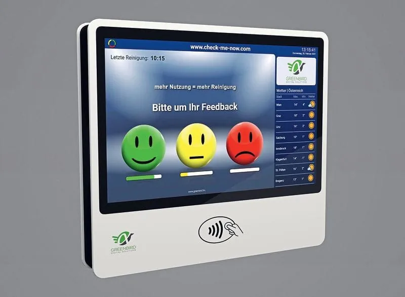 Waschraumservice ­digital steuern